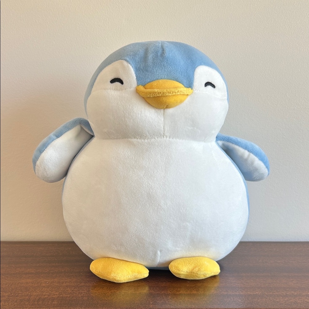 Cute Blue and White Penguin Plush